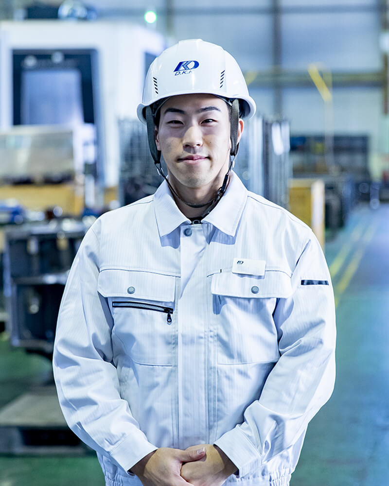 製造部製造2課機械加工グループ M.A