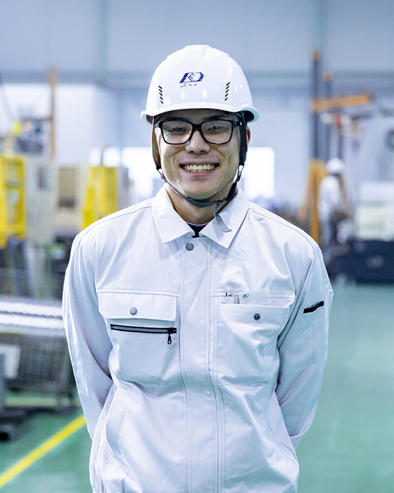 製造部製造1課歯切グループ Y.S